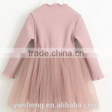 The New Autumn and Winter Children 's Clothing Girls' Long - Sleeved Lace Dress photo-3
