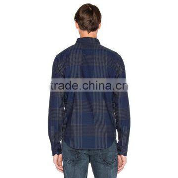 OEM Service New Designer Plaid Winner Mens Heavy Cotton Flannel Shirts