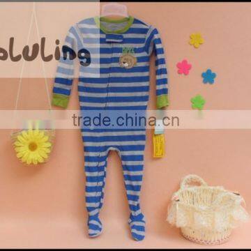 100% COTTON TINALULING BABY FOOTED PAJAMAS HEATED PAJAMAS BABY SLEEPER WEAR