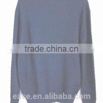 Classic Design Casual Cozy Round Neck Cashmere Sweater for Men photo-2