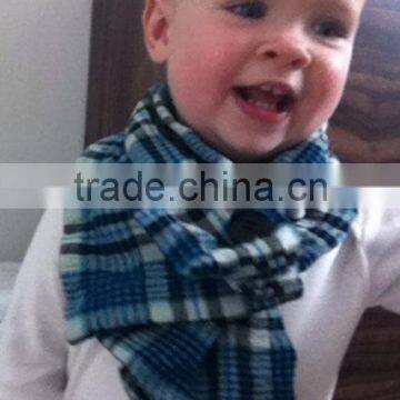 Smart Baby Boy Wear Winter Warmly Cotton Gingham Kids Scarf photo-4