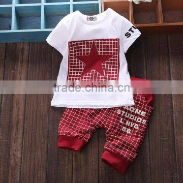 3-18 Month Boys Formal Wear Cotton on Kids Clothing Set Wholesale photo-3