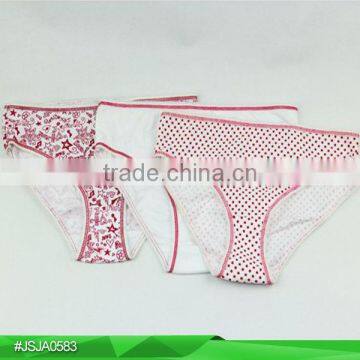 Girls underwear with water print three color underwera kids underwear