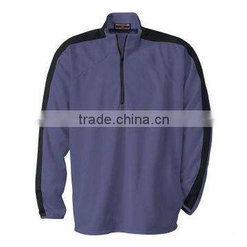 Men's Half Zip Double Knit Top