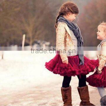 Cheap 2015 Multi Color Summer Boutique Baby Dance Tutu Skirts Chiffon Pettiskirt Tutu Newborn Valentine Petit Skirt Fluffy photo-5