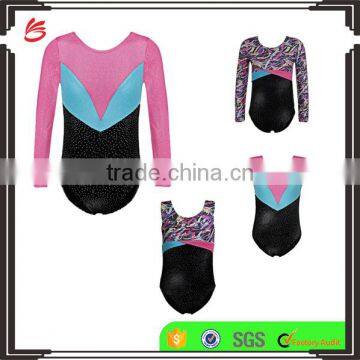 Chinese Manufacturing Long Sleeves One Piece Style Girls Swimming Sets