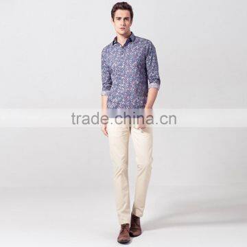 Men's Paisley Causal Shirt photo-3