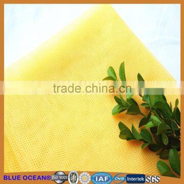 100% polyester hexagonal mesh fabric for mosquito net/decoration