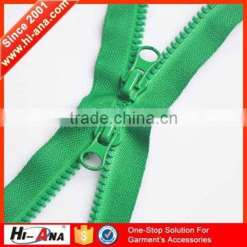 hi-ana zipper1 Advanced equipment Different size double open end zipper