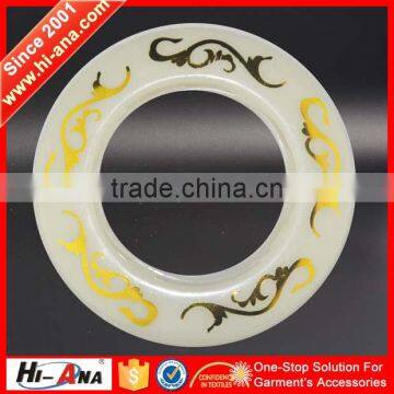 hi-ana curtain1Cooperate with brand companies Decorative plastic curtain eyelet