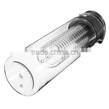 Best Ptrice Black Transparent Fruit Water Lemon Juice Kettle Outside Outdoor Sport Bottle Home Cycling Climbing Hiking photo-2