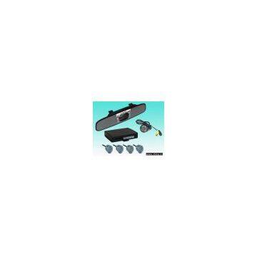 new product!!! video parking sensor with rearview car camera . super thin mirror,  rear view car camera ,parking sensor