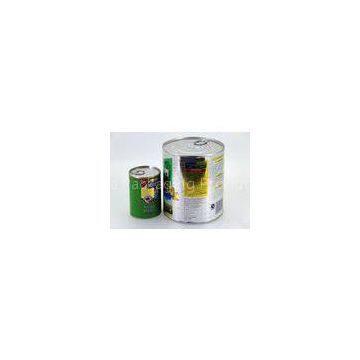 Large food grade easy open end  tinplate cans  , cookies / tea storage tin
