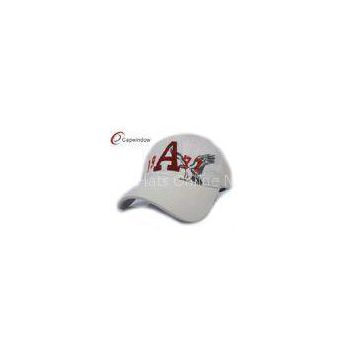 Heavy Cotton Twill Golf Baseball Hats Ladies Baseball Caps With Printed Hawk Pattern