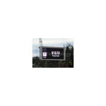 Theater Outdoor Full Color LED Display P6 , IP 65 Waterproof LED Sign Board