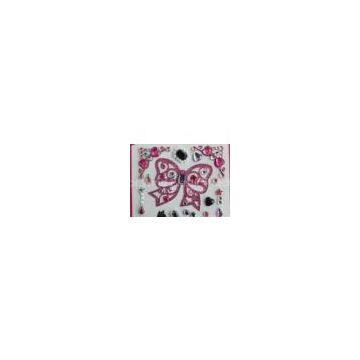 Pinky Ribbon Shinning Rhinestone Stickers Glitter Diamond Stickers For Cell phone, Camera