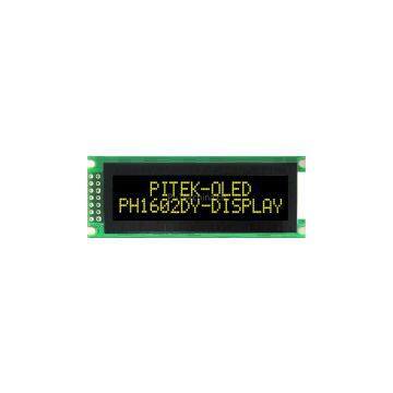 PH1602DY 16x2 Character OLED Display Module