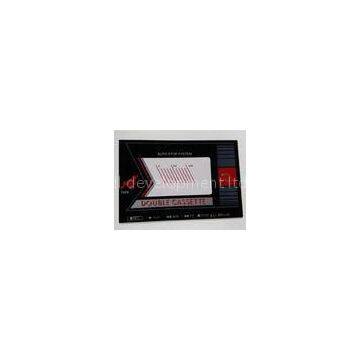 Waterproof Lexan Self Adhesive Front Panel Overlay Sticker With Spray Printing