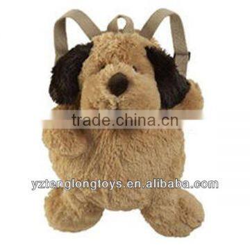 Factory Wholesale Animal Shaped Plush Backpack Dog Backpack