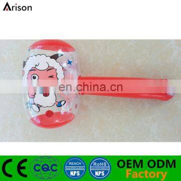 Durable CE-EN71 PVC inflatable hammer inflatable stick for advertising toys