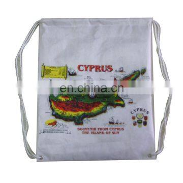 The latest polyester drawstring bag