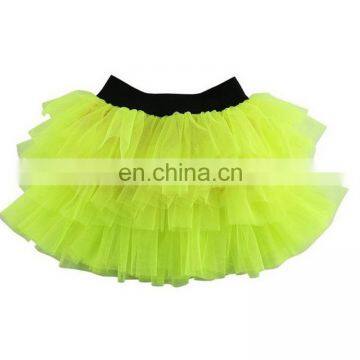 Light yellow new design wholesale tutu dress for kids