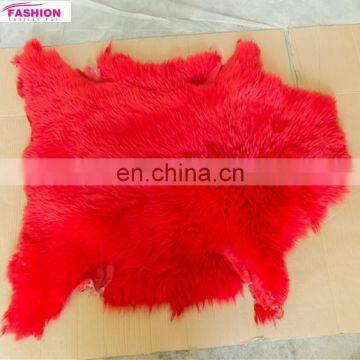 Low Factory Price Dyed sheep fur skin