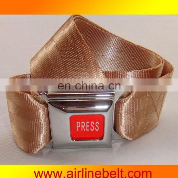 high end metal mirror belt