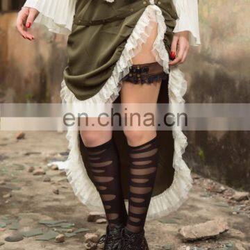 Steampunk Short Front Long Back Skirt photo-6