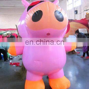 Costume Inflatable Pig Cartoon for advertising /inflatable pig