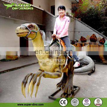 High Quality Mechanical Animatronic Stand Dinosaur Rides