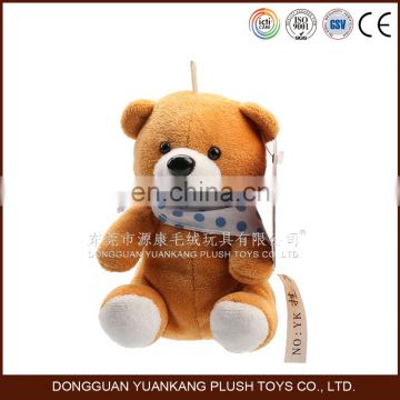 wholesale stuffed mini teddy bear toy keyring