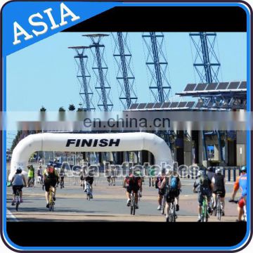 Inflatable Archway / Race Inflatable Finish line Arch For Riding Bicycle Competition