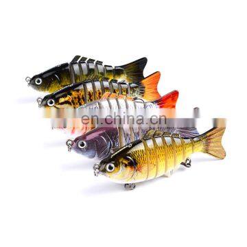 10cm 15.5g Wobblers Fishing Lure 6 Segment Crankbait Swimbait Bait Isca Artificial Fish Lure With Hook Fishing Tackle Pesca