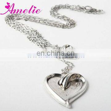 A0565 Wholesale Double Heart Sweater Chain