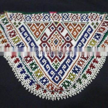 Afghan Tribal Kuchi Dress Beaded Shoulder