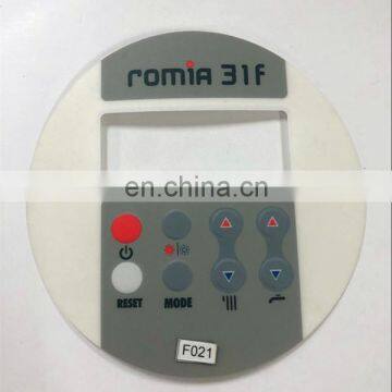 custom design instrument membrane control panel sticker