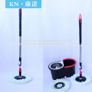Household 360 Degree Spin Mop With Two Microfiber Mop Heads