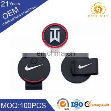 Hot Selling Unique Modelling Trade Assurance Metal Mterial Golf Hat Clip Make in China photo-3