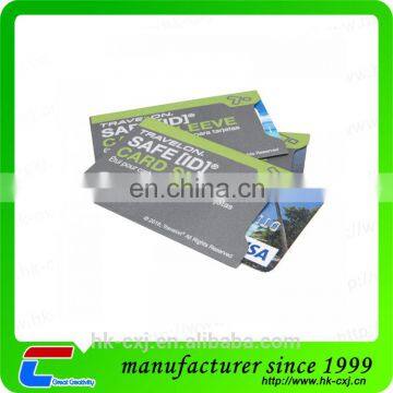 High Quality Credit Card Protector RFID Blocking Sleeve