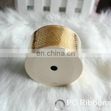 Good quality sequin ribbon spool