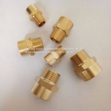 brass female x male nipple F3/8xM3/8 , BSP ,BSPT,NPT,G,ZG thread adaptor