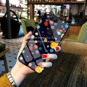 Best Sale Colorful Tempered Glass Protactive Phone Cover For Huawei Honor 7x Case photo-4
