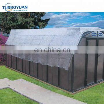 hot sale silver sun reflective fabric cloth aluminum greenhouse net