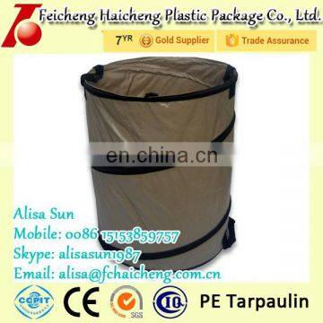 pe tarpaulin trash bag customized tarpaulin products