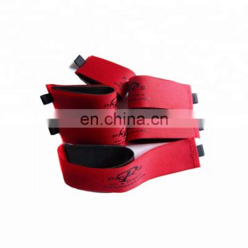 trade assurance logo printed rubber snow ski binding straps