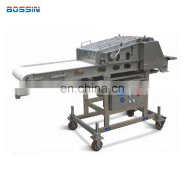 Chicken meat flattening machine