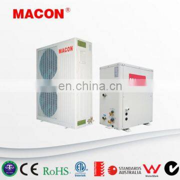 air source evi dc inverter heat pump room heater and hot water