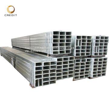 ASTM Steel Profile ms Square Tube Galvanized Furniture Rectangular Pipe Factory Construction Rectangular Pipe For Sale photo-3
