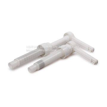 38MM 43MM Big Dosage Food Grade Syrup Dispenser Pump Big Discharge Rate 5cc 7cc 8cc 10cc 15cc 30cc PP Plastic Jam Honey Food Dispensing Pump photo-4